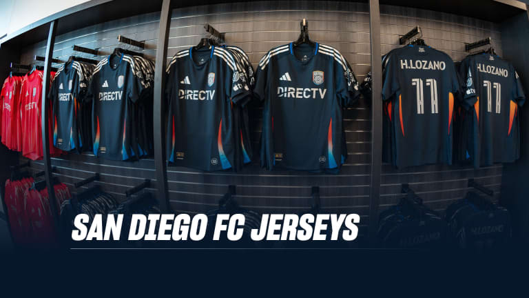 San Diego FC Jerseys